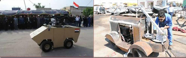 ما هي مواصفات كاسحة الالغام المصنعة من قبل وزارة الصناعة والمعادن والتي تعمل بنظام الروبوت الآلي ؟