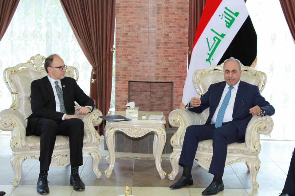 العراق والولايات المتحدة يبحثان اليات تفعيل الاتفاقية المشتركة لتجهيز مادتي الرز والقمح