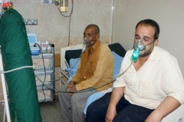 مستشفيات النجف استقبلت 700 حالة اختناق جراء العاصفة الترابية