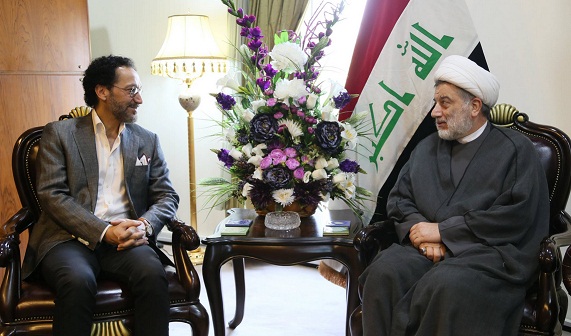 الشيخ د.حمودي يستقبل نصير شمه: البلد بحاجة لمبادرات تعزز أواصر الاخوة بين الشعب