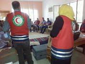 كربلاء:جمعية الهلال الاحمر العراقي تنظم ورشة للاسعافات الاولية