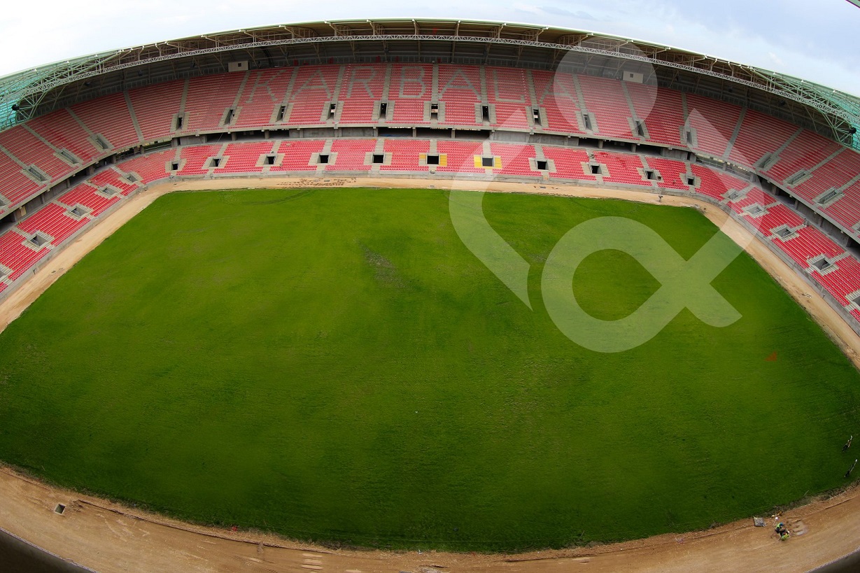 عبطان يطالب بمنع المظاهر المسلحة في افتتاح ملعب كربلاء الدولي