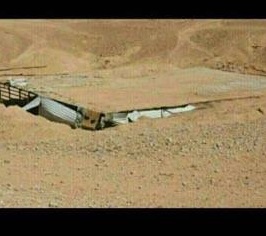 بالصور:اكتشاف موقع تدريبي ومخازن عتاد تابعة لكيان داعش الارهابي غربي كربلاء