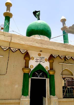 مقام دوسة الامام علي (ع) وسط قضاء عين التمر غربي كربلاء تاريخا يحكى