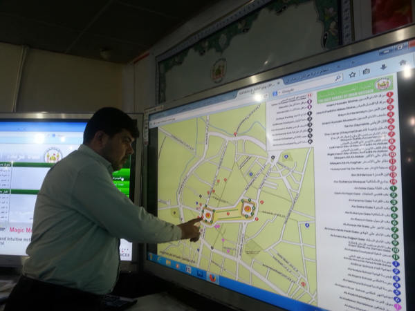 كربلاء:نظام واي فاي (ياحسين) اول نظام متطور في العراق لارشاد المفقودين على مدى المسافات البعيدة.