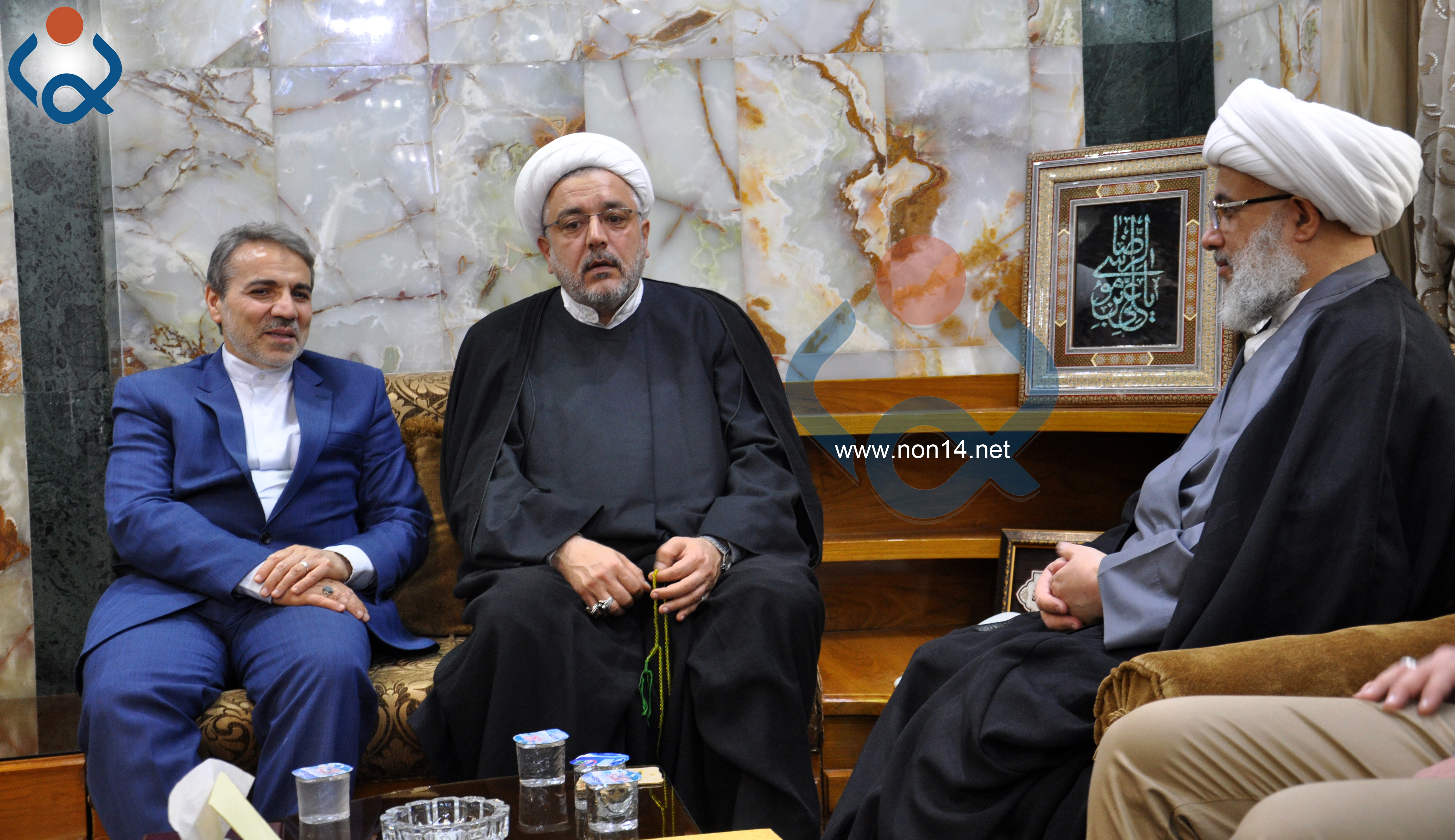 ممثل المرجع السيستاني يستقبل معاون الرئيس الايراني والاخير يؤكد العمل على الغاء الفيزا بين البلدين