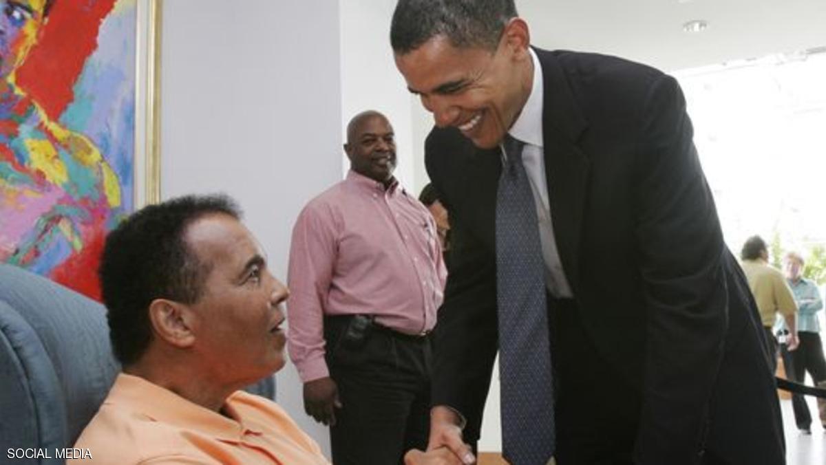 أوباما: محمد علي كلاي قاتل من أجلنا