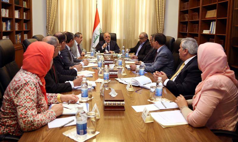 خلية الازمة تعقد اجتماعاً برئاسة العبادي وتتخذ قرارات لتأمين متطلبات تحسين الكهرباء