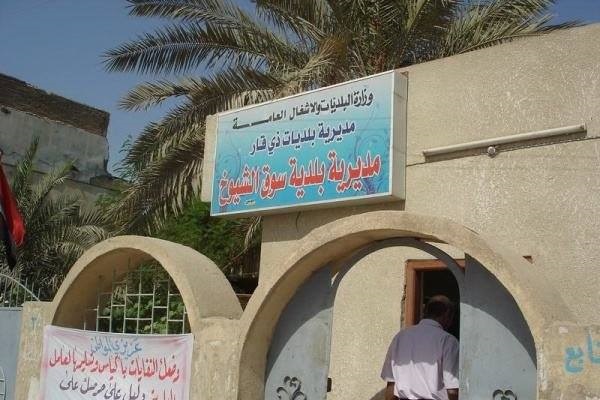 ذي قار:اكمال تأهيل كراج آليات بلدية سوق الشيوخ