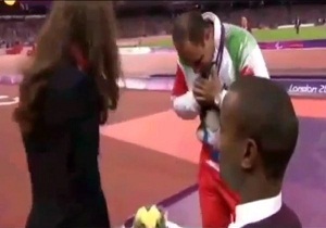 لاعب إيراني يرفض مصافحة الأميرة كيت ميدلتون