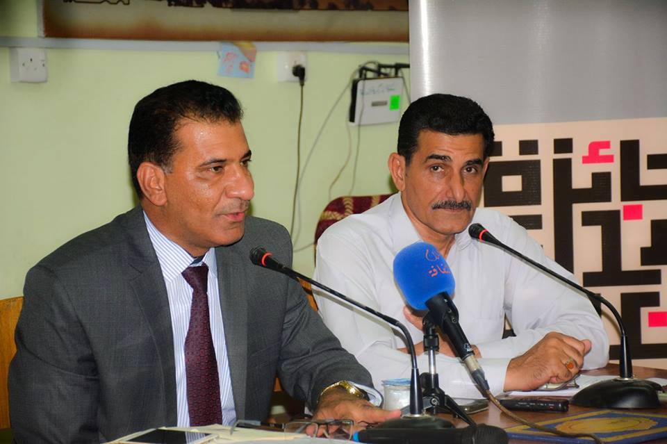 اتحاد ادباء كربلاء يستضيف (عمران العبيدي ) المتحدث الرسمي باسم وزارة الثقافة في حوارية بالمشهد الثقافي