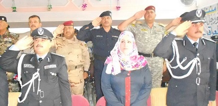 وداد الحسناوي : للمرأة دور كبير في حفظ الامن , وعلى البرلمان توفير التخصيصات المناسبة للاجهزة الامنية.