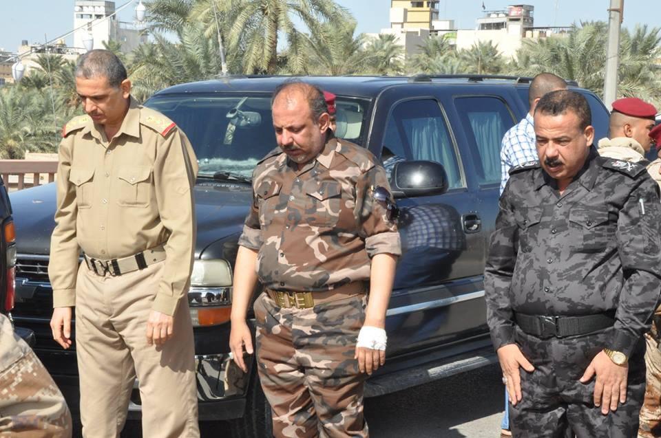 رئيس اللجنه الامنيه في كربلاء يثمن جهود الحكومة المحلية بشقيها والعتبتين والحشد الشعبي لحفظ زوار عاشوراء