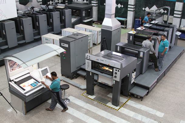 كربلاء :دار الوارث للطباعة والنشر تستورد اجهزة طباعية حديثة لتغطية احتياجاتها