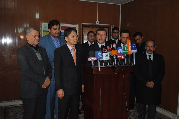 السفير الكوري يزور كربلاء : محافظة كربلاء ستكون رمز ديني للسلام والازدهار في العراق