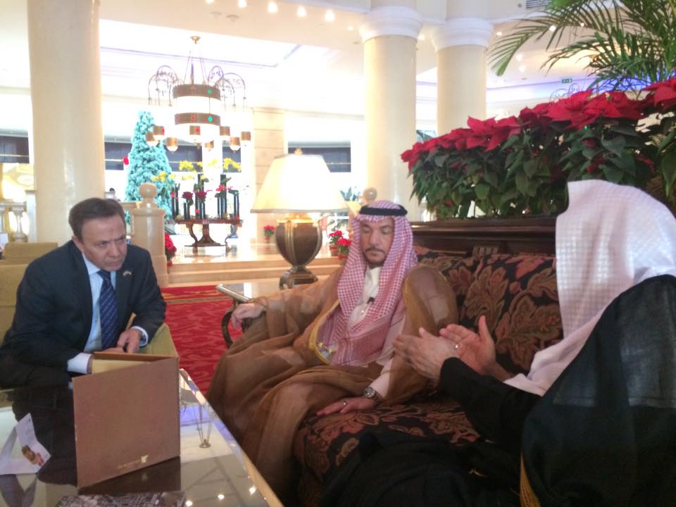 رئيسا الوقفين الشيعي والسني يلتقون  سفير جمهورية العراق في مصر