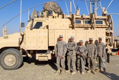 صورة أخر عربة أمريكية تركت العراق