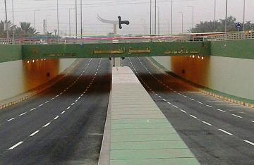 افتتاح نفق المختار في النجف بكلفة 12 مليار دينار