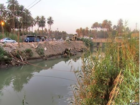 كربلاء تشمل مبازل الجاير وحي العباس بأعمال التغليف خلال هذا العام