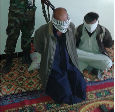 بالصور عناصر من تنظيم داعش الارهابي: صيني يحمل الجنسية الامريكية قائد احد المحاور في سامراء.