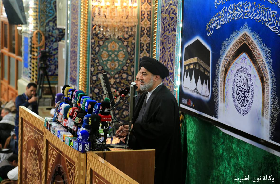 المرجعية العليا تقرر عدم عرض رأيها السياسي اسبوعياً في خطبة الجمعة وتؤكد: عرضه عند الضرورة