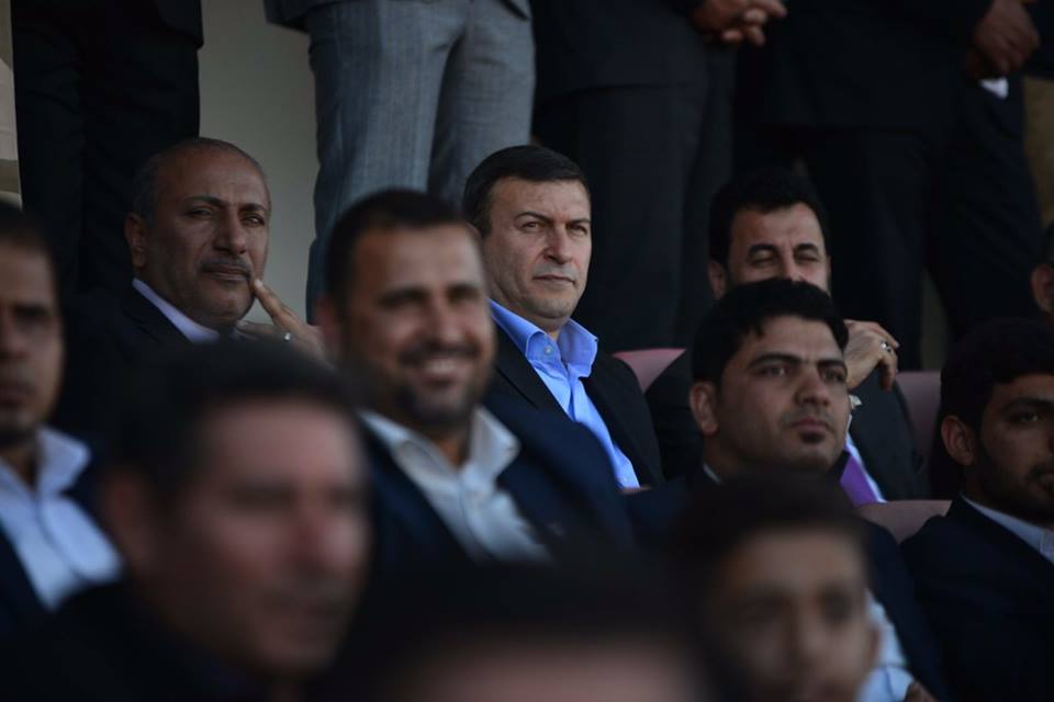 بالصور:ناديا كربلاء والصناعة يدشنان ملعب في كربلاء بحضور الوزير والمسؤولين بالمحافظة