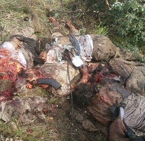 بالصور:هكذا تم قتل 30 داعشي اجنبي في العلم بعد هروبهم من معارك تكريت