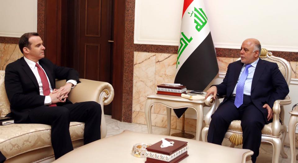 مبعوث اوباما: المجتمع الدولي وأميركا يقفان الى جانب العراق لتجاوز الازمة المالية