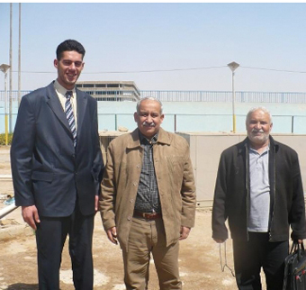 ثاني اطول رجل في العالم من محافظة النجف الاشرف يدخل موسوعة  "غينيس"