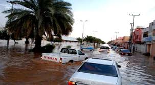 غرق مناطق بالبصرة والامطار في ميسان تجرف ألغام أرضية صوب مناطق سكنية