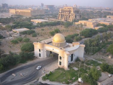 سقوط صاروخين كاتيوشا داخل المنطقة الخضراء