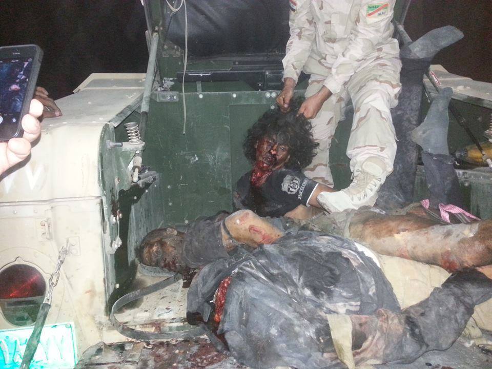 صور لقتلى الدواعش في سامراء