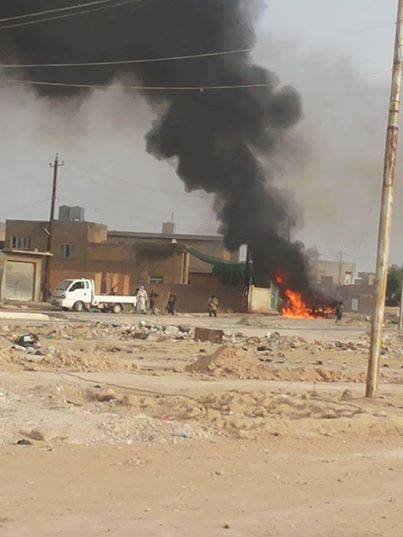 بالصور :"داعش" تنتشر في شوارع سامراء