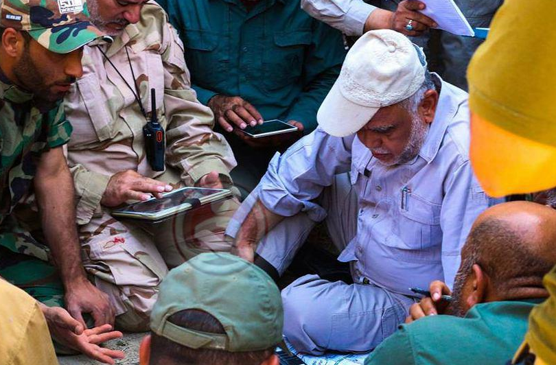 العامري: لا تفصلنا عن الفلوجة سوى مئات الامتار
