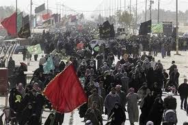 كربلاء:نشر (25) منشئة صحية في مداخل ومخارج كربلاء مع (19) خيمة مجهزة بالسجاد والأفرشة ومروحات الهواء خدمة للزوار