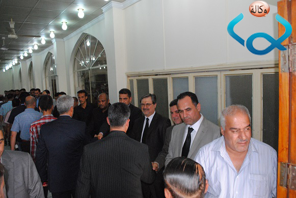 وكالة نون تحضر مجلس فاتحة اقامتها وزارة الشباب على روح مدرب كربلاء :ووزير الشباب يقول سناخذ بحق الشهيد من الجناة