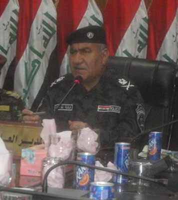 مدير عام شرطة واسط يطالب بزيادة عدد المنتسبين في المديرية