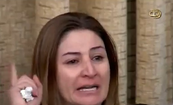 بالصور : انهيار النائبة فيان الدخيل بالبكاء دفاعا عن الايزيديين الذي هجرتهم عصابات داعش