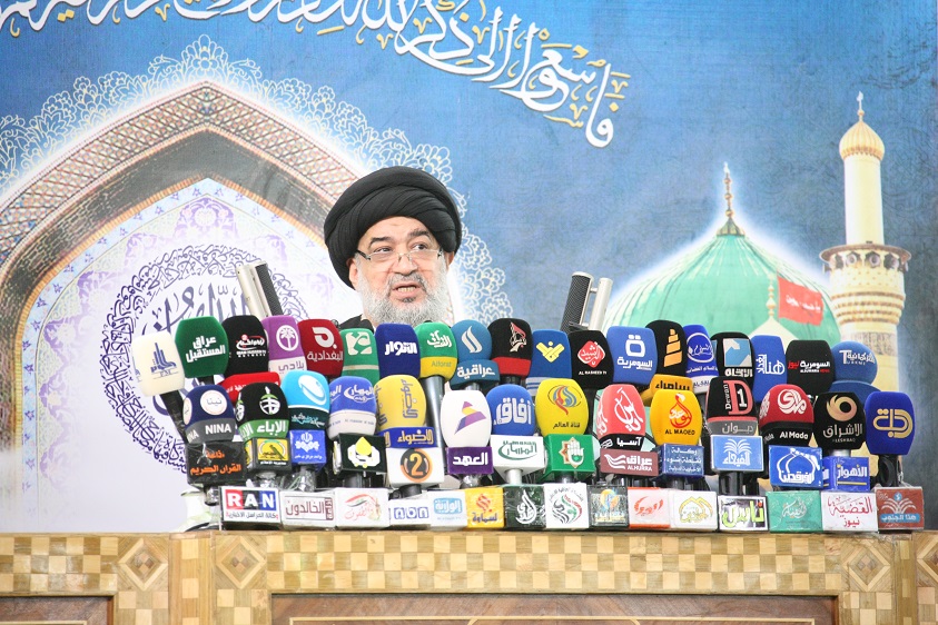 تعرف على قصة الشاب المقاتل (أمجد عبد سالم) من خلال ممثل المرجع السيستاني