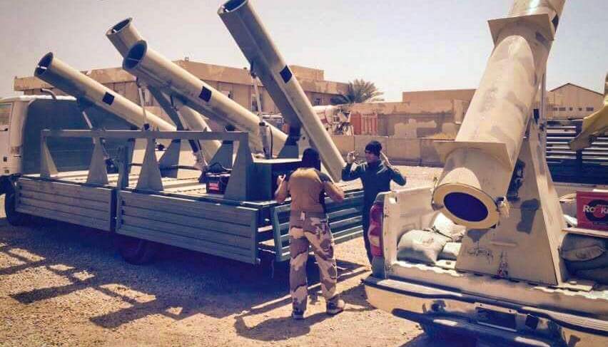 الحشد الشعبي يصنع صواريخ باسم المهدي 1