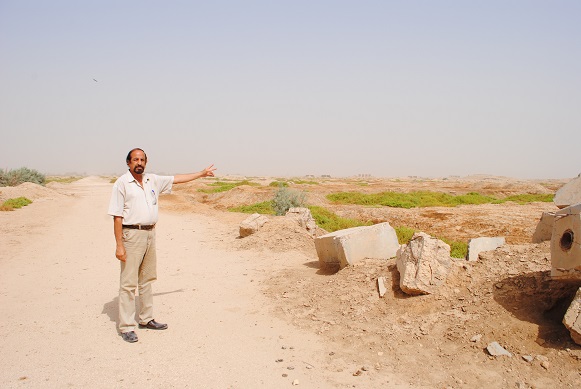 الساكنون قرب منشاة فتح في كربلاء:المنطقة غير ملوثة اشعاعيا(مصور)