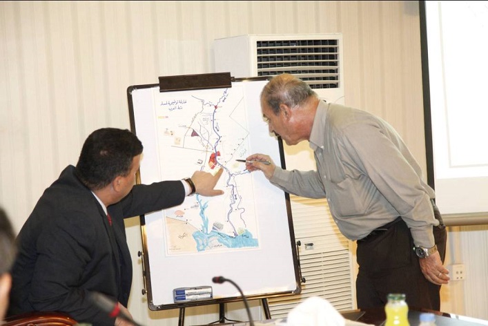 وزير الموارد المائية  :السدة القاطعة على شط العرب يجب ان تكون من اولويات الحكومة