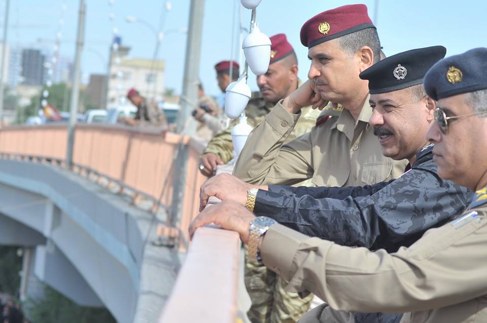 بالصور:قيادات الاجهزة الامنية في كربلاء تتابع ميدانيا سير الخطة الامنية خلال عاشوراء