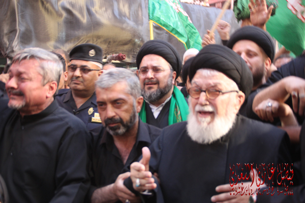 بالصور:حجة الاسلام السيد محمد بحر العلوم يشارك الملايين في ركضة طوريج المليونية