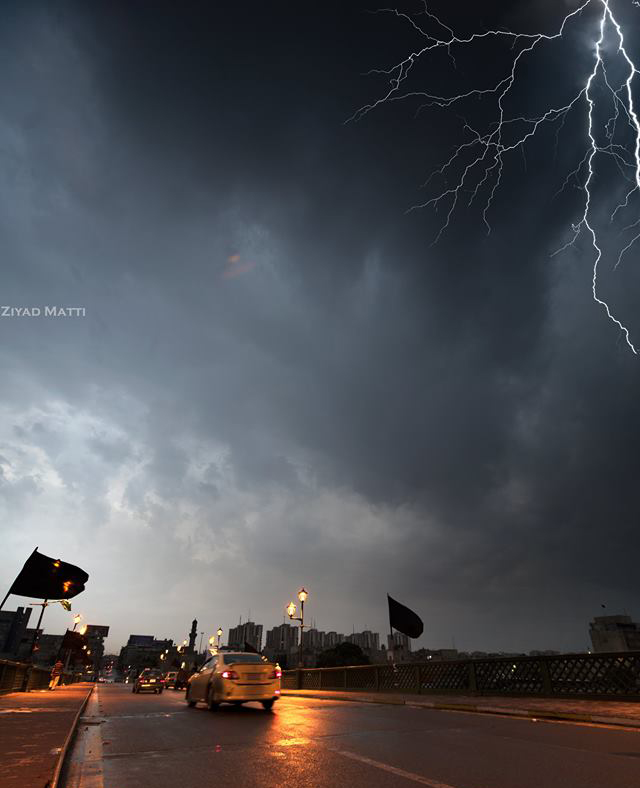 امطار غزيرة بدءا من الاثنين المقبل مشابهة للخميس الماضي