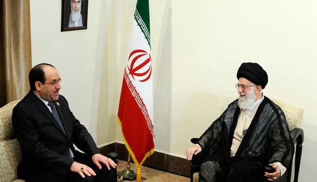 المرشد الايراني للمالكي: إحتياجات شعب العراق تتطلب من الحكومة العراقية بذل المزيد من الجهد