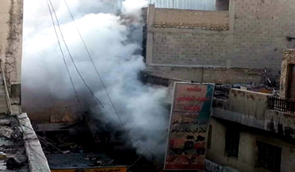مصرع زائرين ايرانيين بحريق في احد فنادق مدينة كربلاء المقدسة
