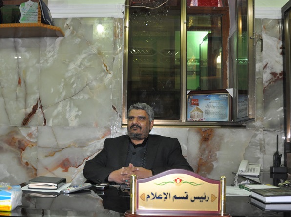 هذا ما يقوم به اعلام العتبة الحسينية خلال زيارة اربعينية الامام الحسين