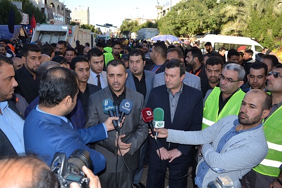 رفع ما يقارب 70 ألف طن من النفايات خلال الزيارة الأربعينية للعام 2015