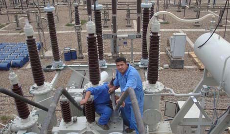 تباطؤ العمل بمحطة الخيرات الكهربائية في كربلاء لتلكأ في تسديد الاستحقاقات المالية من قبل الوزارة